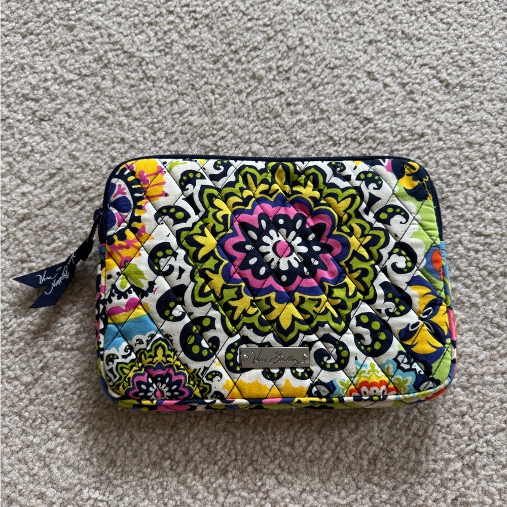 Vera Bradley Quilted Floral Pouch